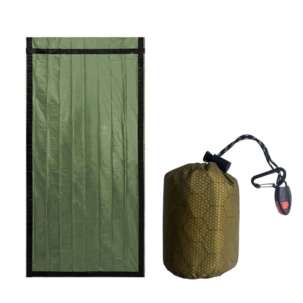 Portable Survival Blanket PE Aluminum Film