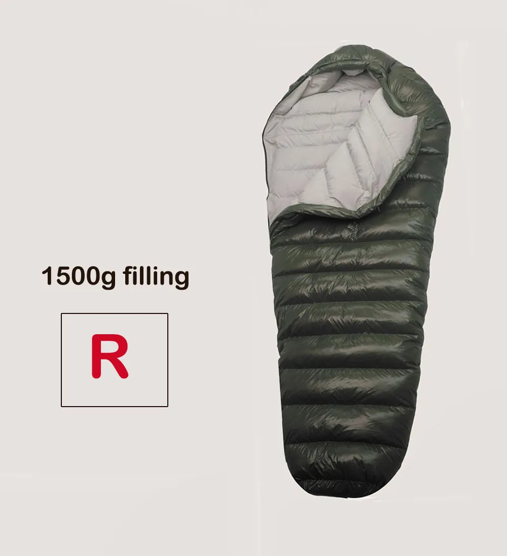 Kamperbox Cold Temperature, Winter Down Sleeping Bag