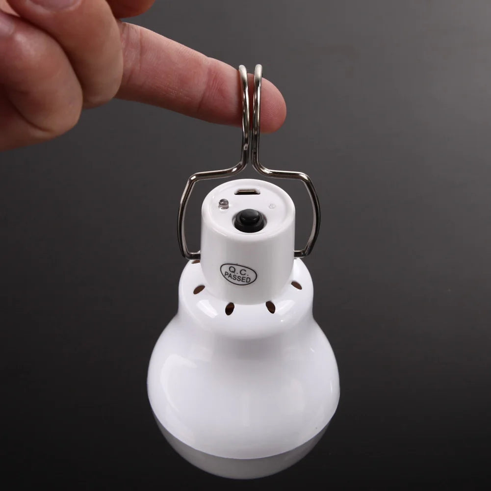 Outdoor Waterproof Camping Lamps, Solar Powered LED