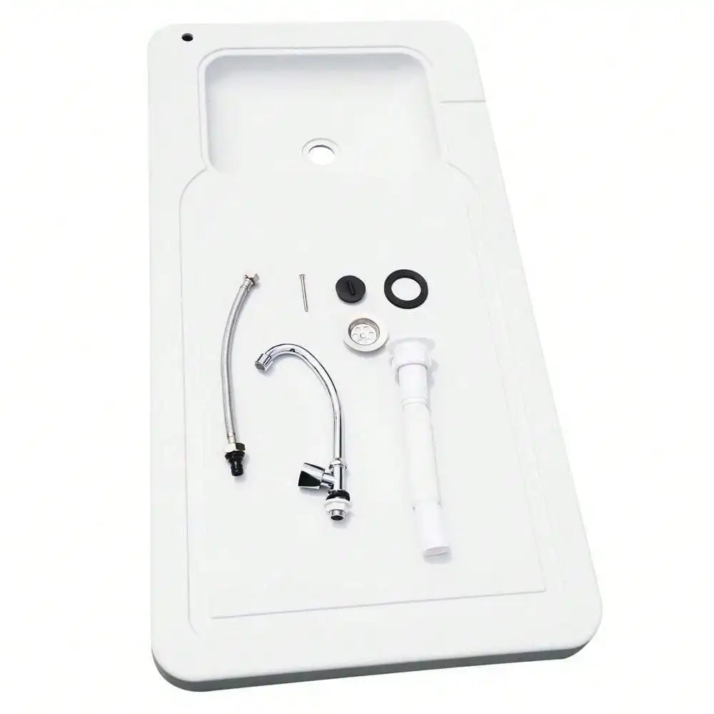 Fish Cleaning Table, Folding Camping Cutting Table with Sink and Faucet