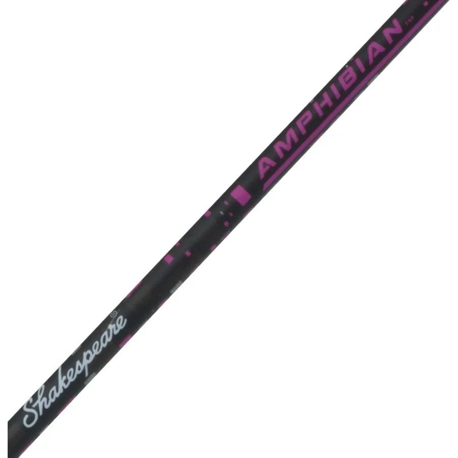 Shakespeare Amphibian Spinning Combo for versatile fishing applications