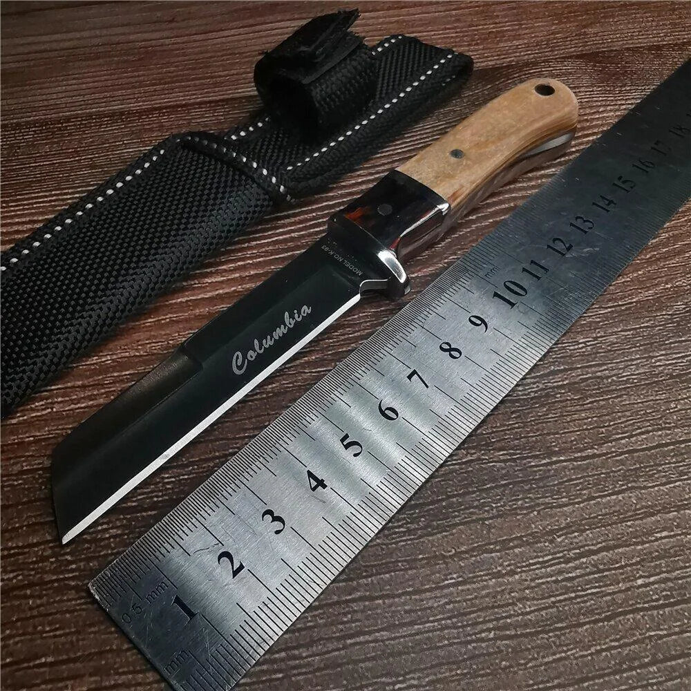Stainless Steel Fixed Blade Sharp Outdoor Portable Multi-functional Camping Tool