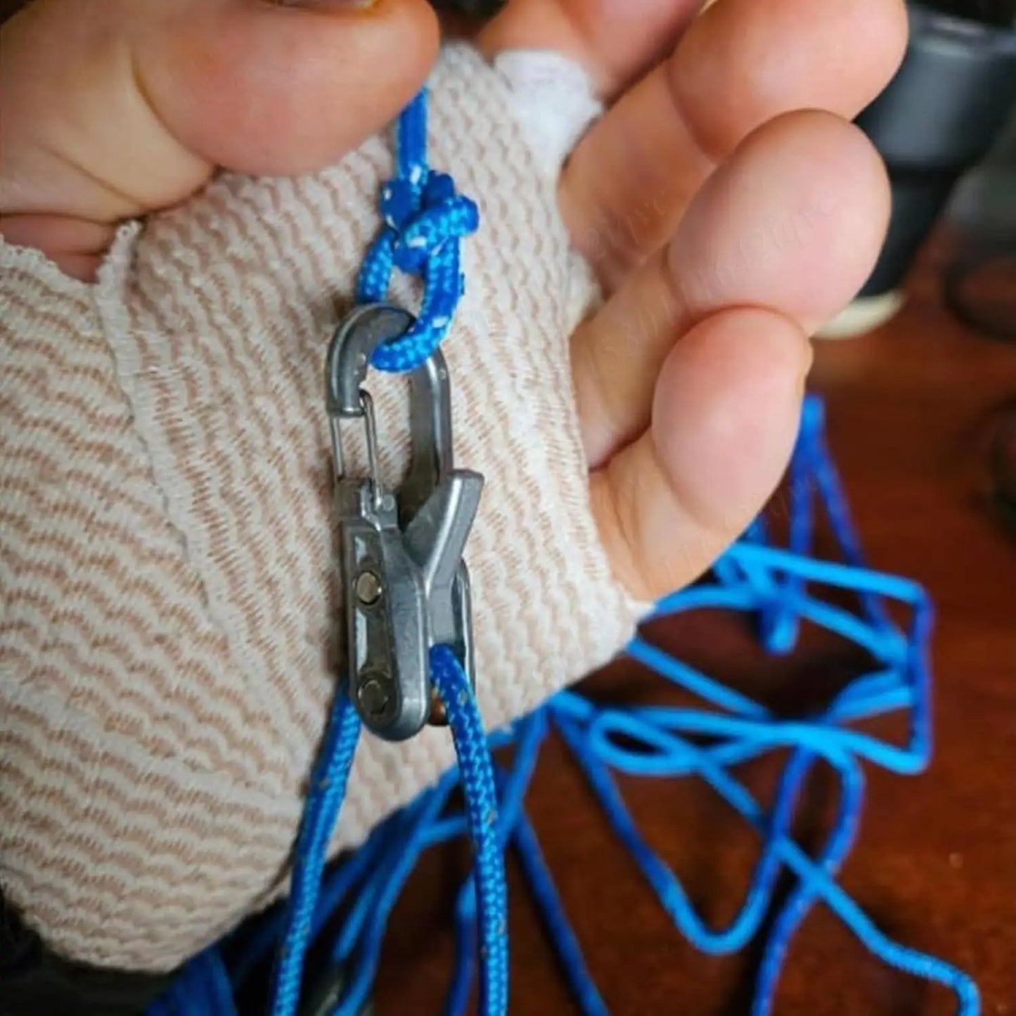 Rope Adjuster Outdoor Rope Stopper, Tightener