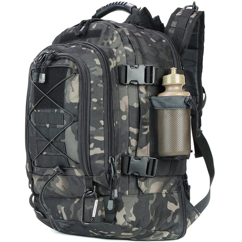 Military Tactical Backpack, Army Assault Rucksack, Outdoor Travel Hiking Rucksack