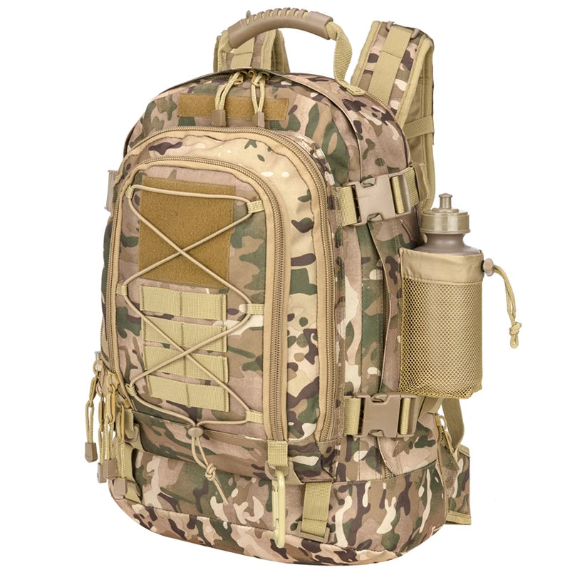 Military Tactical Backpack, Army Assault Rucksack, Outdoor Travel Hiking Rucksack
