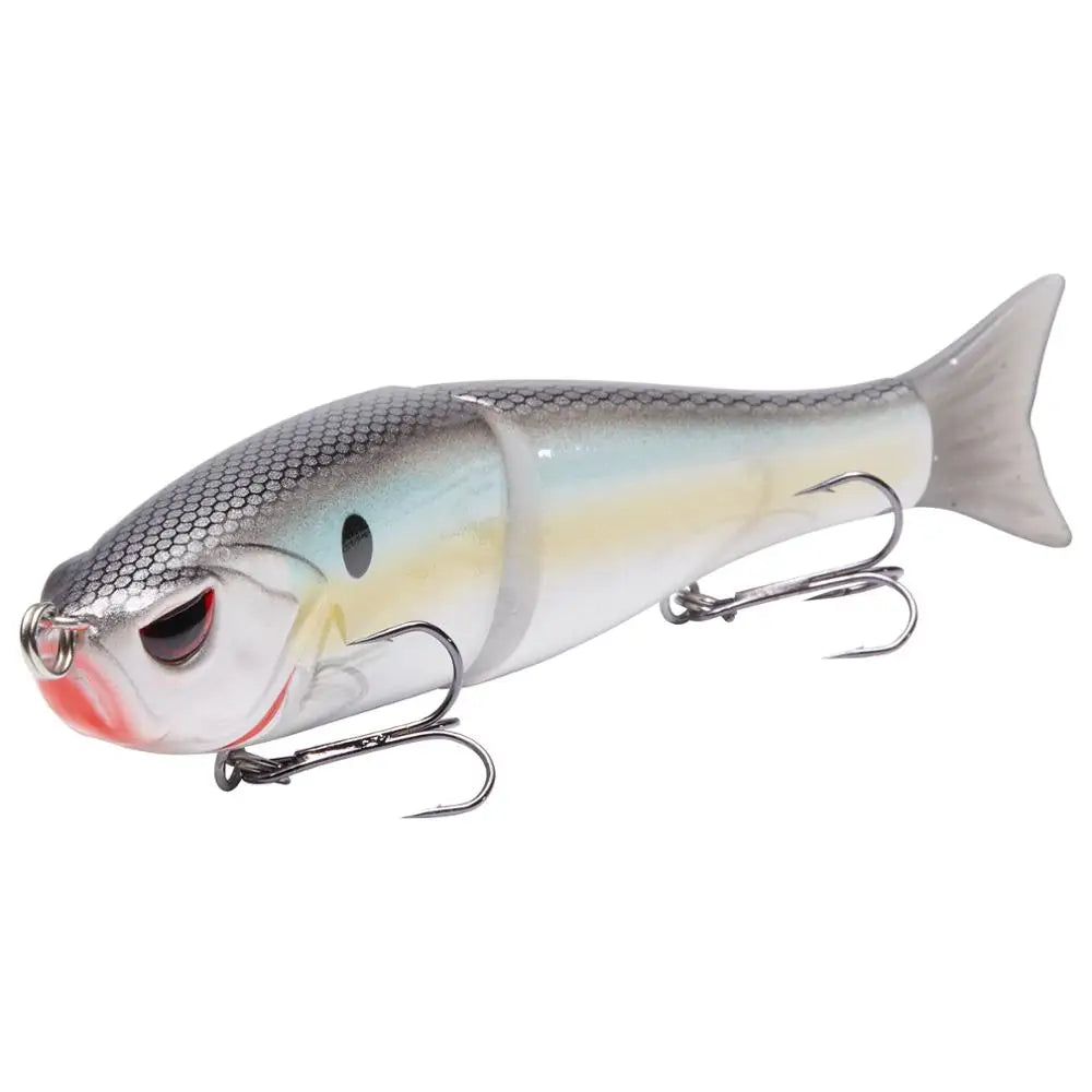 Bassdash Swimbaits Minnow Fishing Lure, 7in/2.2oz 4.5in/0.65oz