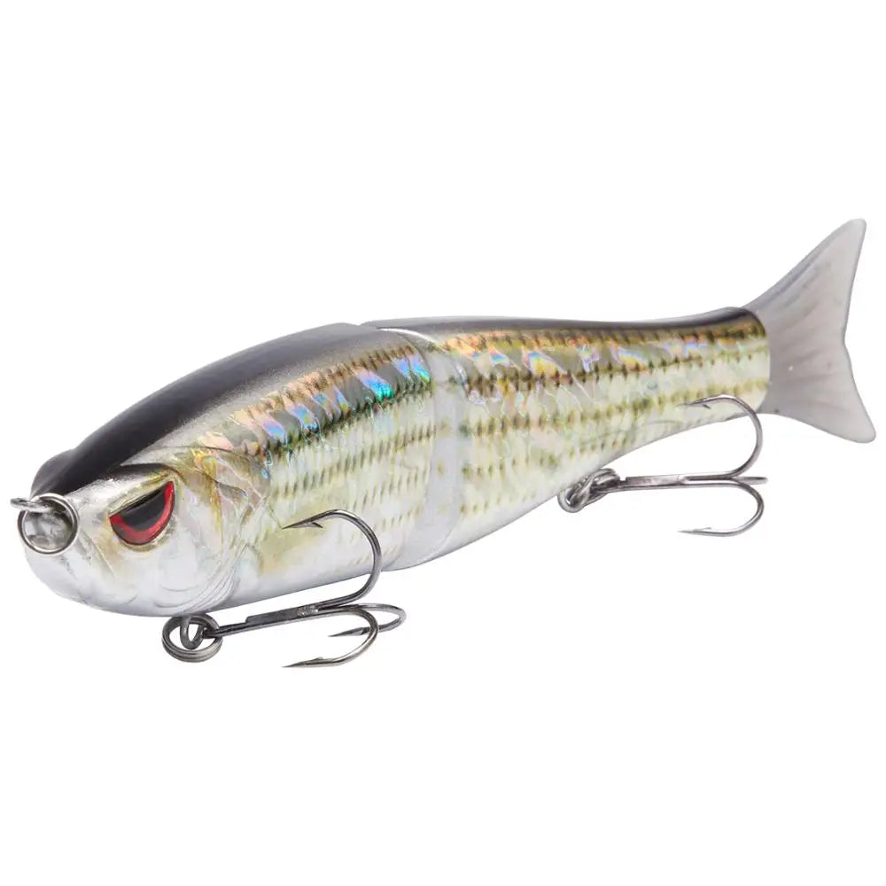 Bassdash Swimbaits Minnow Fishing Lure, 7in/2.2oz 4.5in/0.65oz