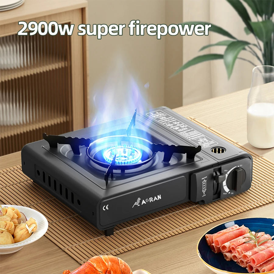 Outdoor Portable Card Stove, Gas Stove, Suitable For Camping