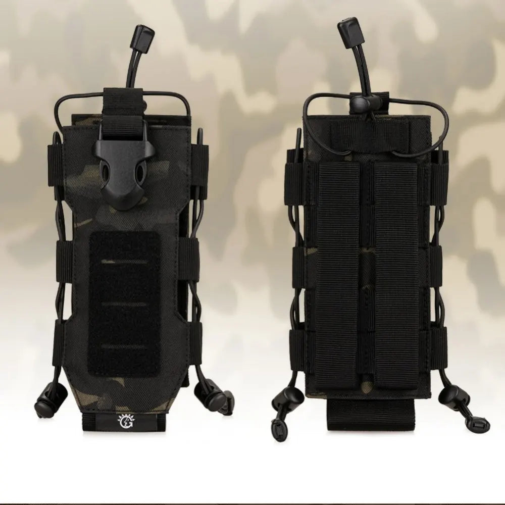 Outdoor Climbing Mountaineering, Hiking, Camping, Travel Nylon Bag Water Bottle Holder