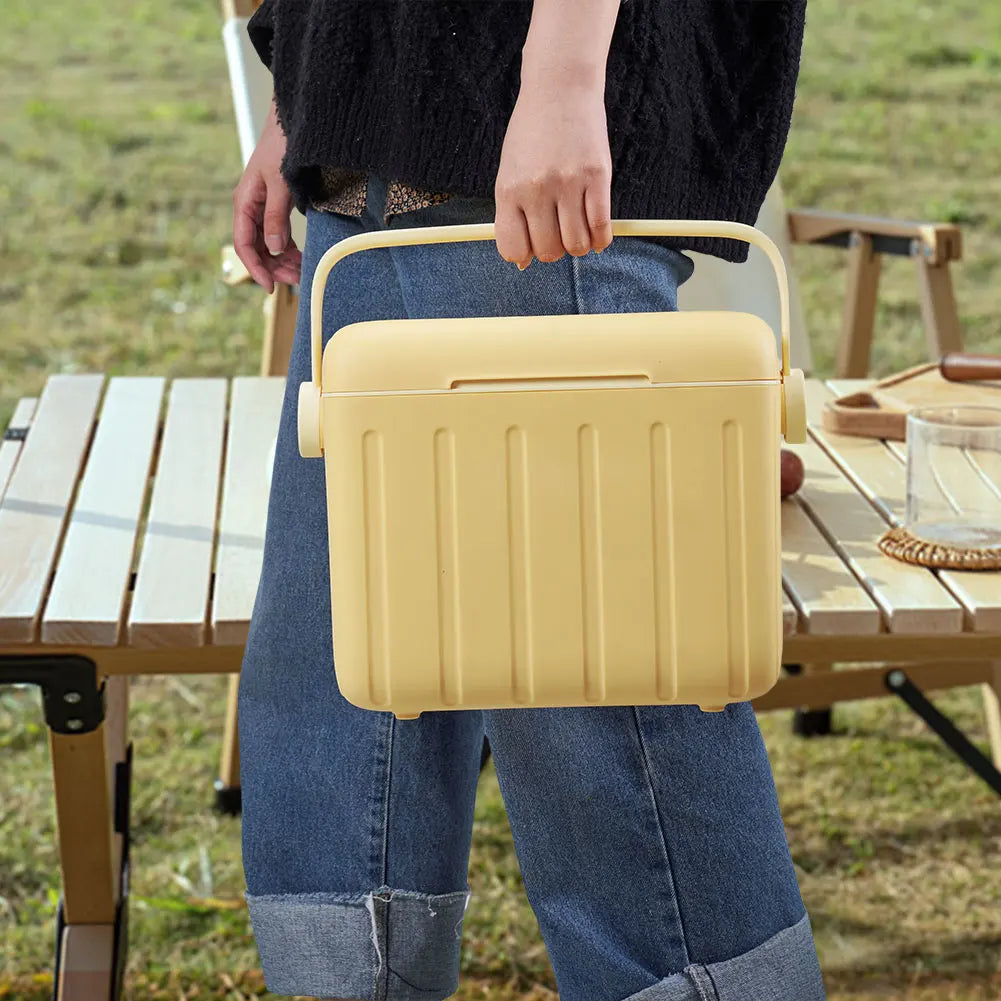 6/5L Cooler Box, Portable Car Ice Chest, Picnic Lunch Box