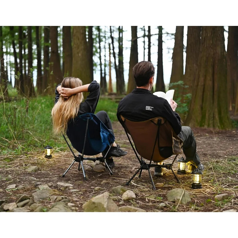 Lightweight Folding Camping Chair with Spring Lock
