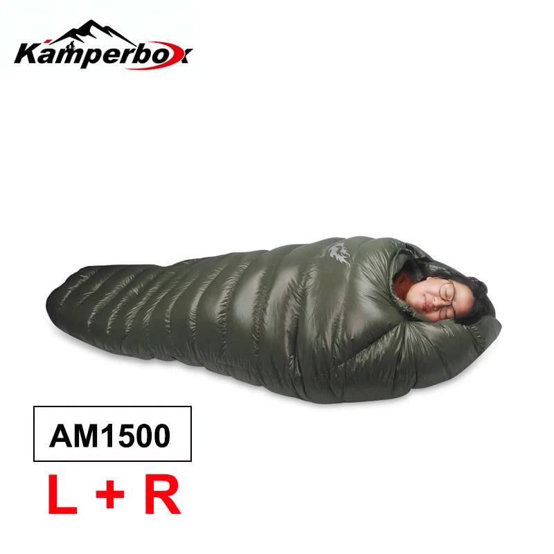 Kamperbox Cold Temperature, Winter Down Sleeping Bag