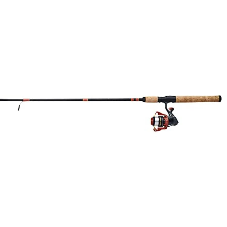 Shakespeare Crusader Spinning Reel and Fishing Rod Combo for Freshwater and Saltwater