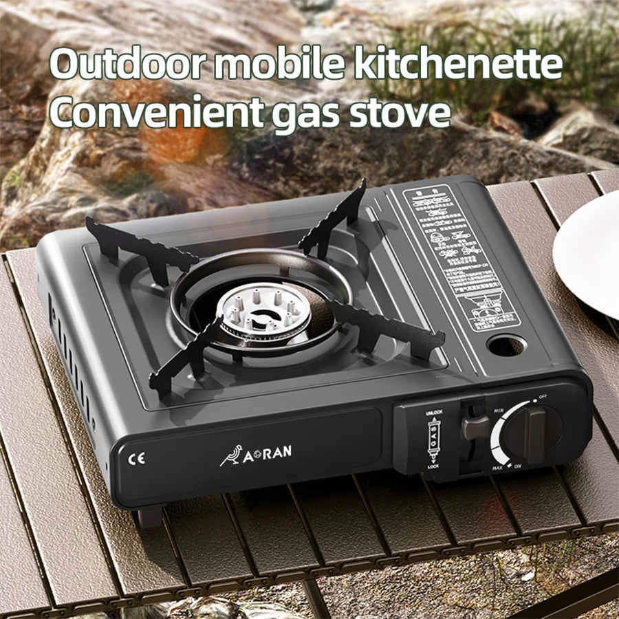 Outdoor Portable Card Stove, Gas Stove, Suitable For Camping