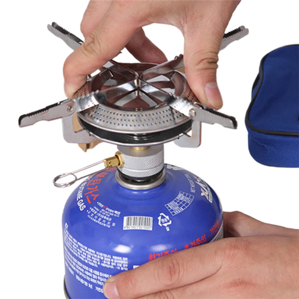 Portable Outdoor Camping Gas Stove, Small, Lightweight