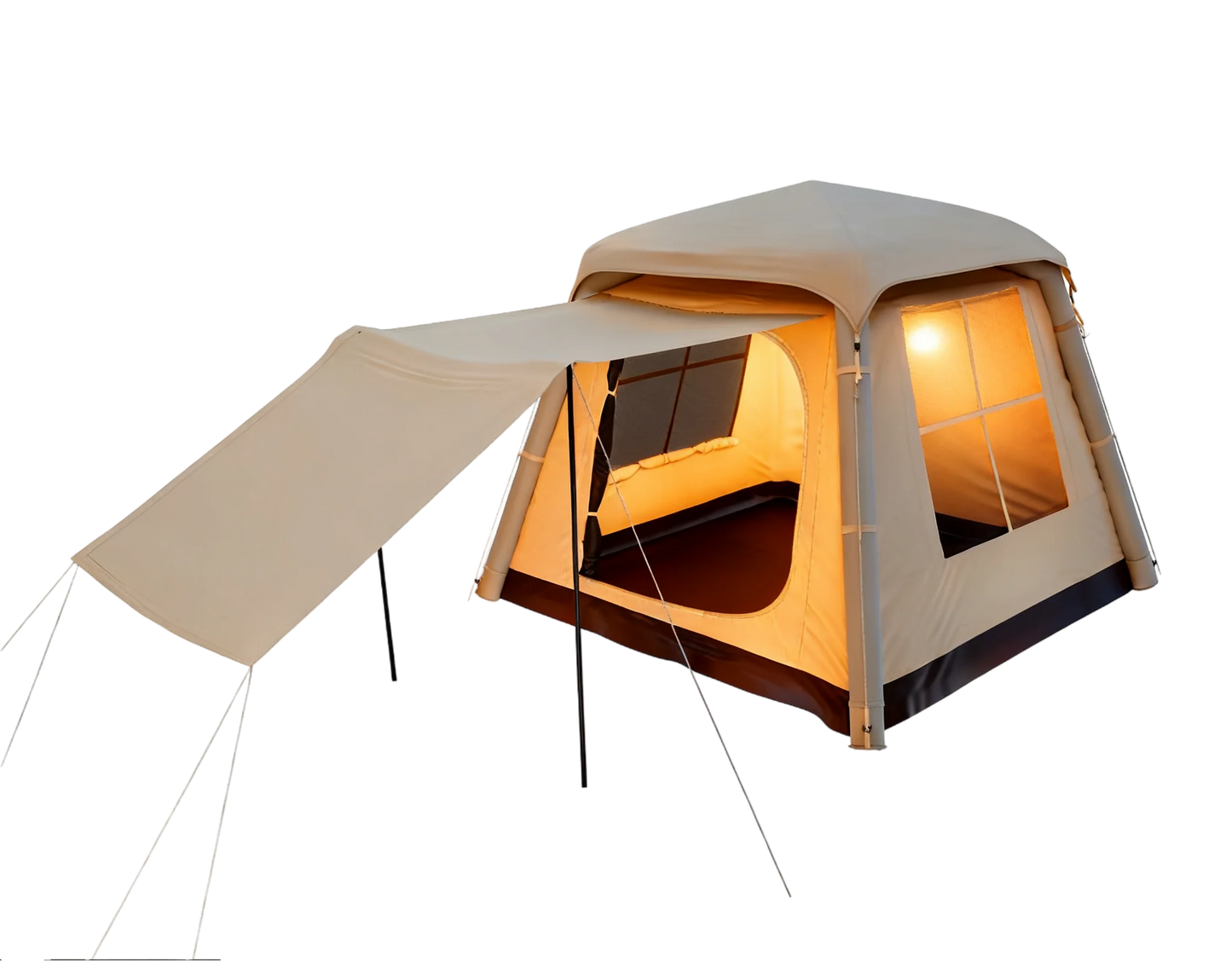 Inflatable Camping Tent, 3-6 Person