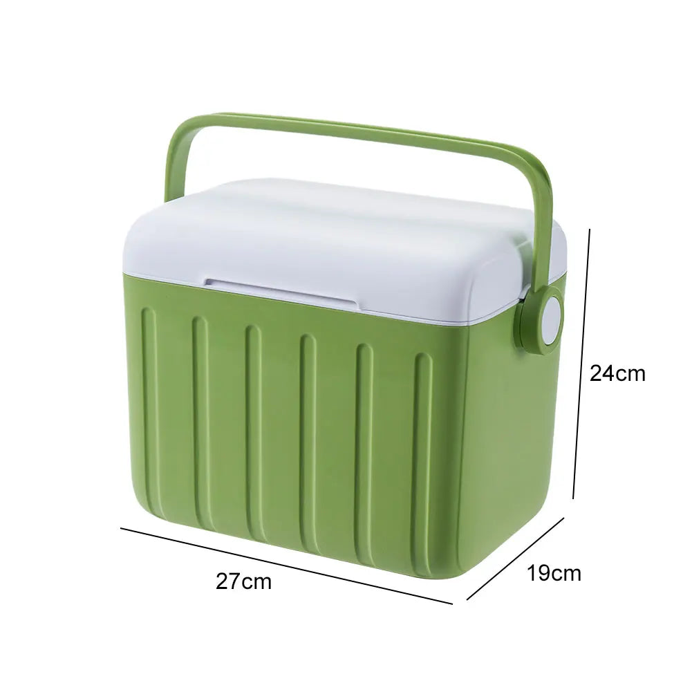 6/5L Cooler Box, Portable Car Ice Chest, Picnic Lunch Box