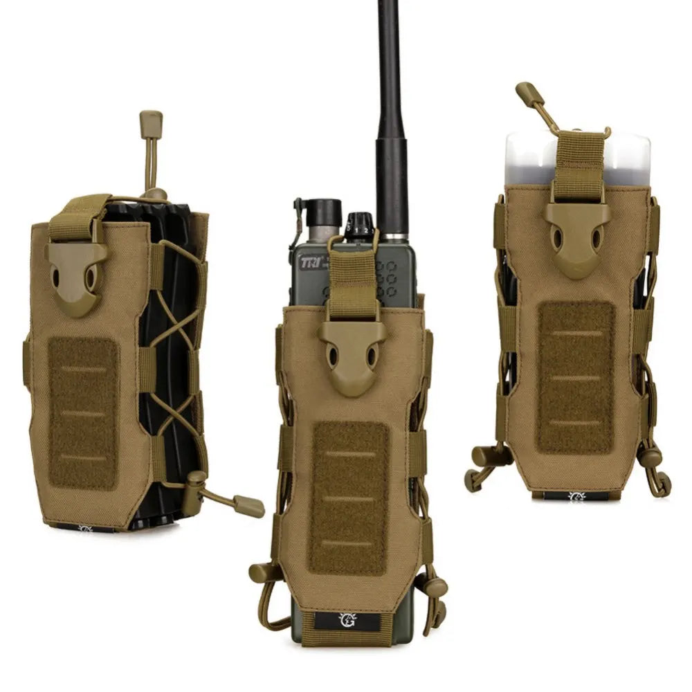 Outdoor Climbing Mountaineering, Hiking, Camping, Travel Nylon Bag Water Bottle Holder