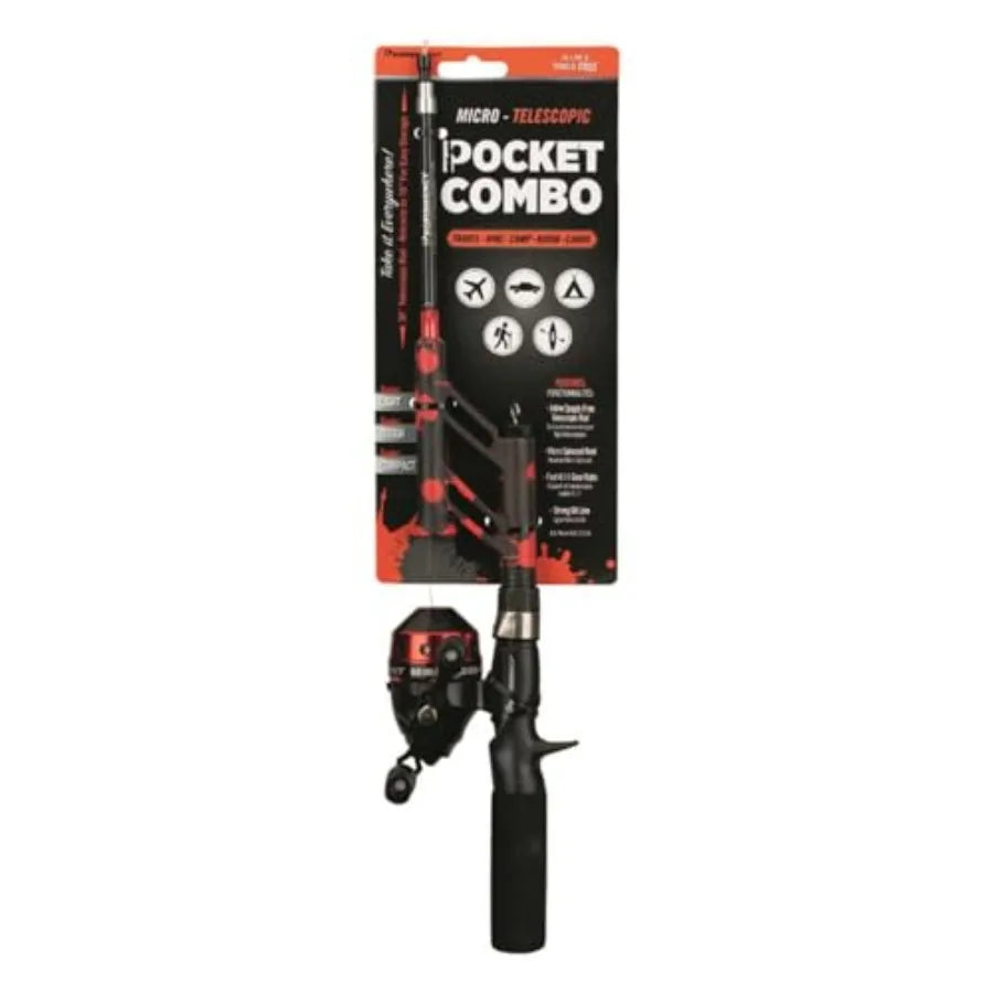 Steinhauser ProFISHiency TangleFree Pocket Combo Telescoping Fishing Pole