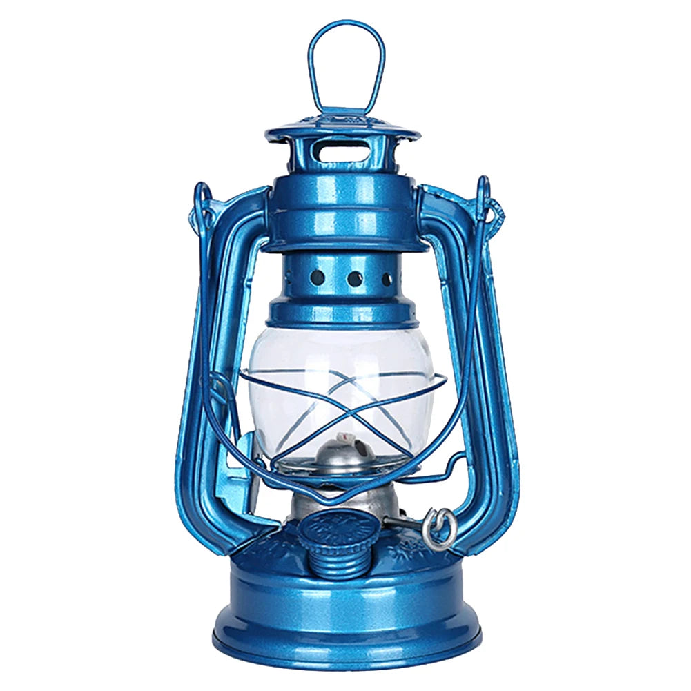 Retro Fuel Camping Lanterns, Portable Hurricane Table Lamps