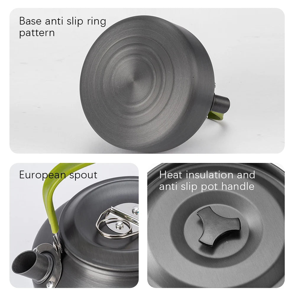 3PCS Outdoor Camping Pot Set
