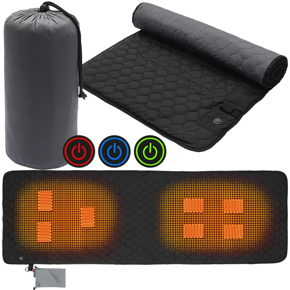 Winter Heating Mat USB Heating/Sleeping Mat, Camping Warming Mattress