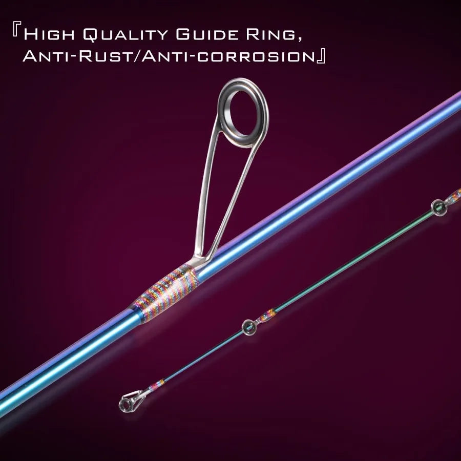 Ultralight Graphite Spinning Fishing Rod and Reel Combo for Precision Casting