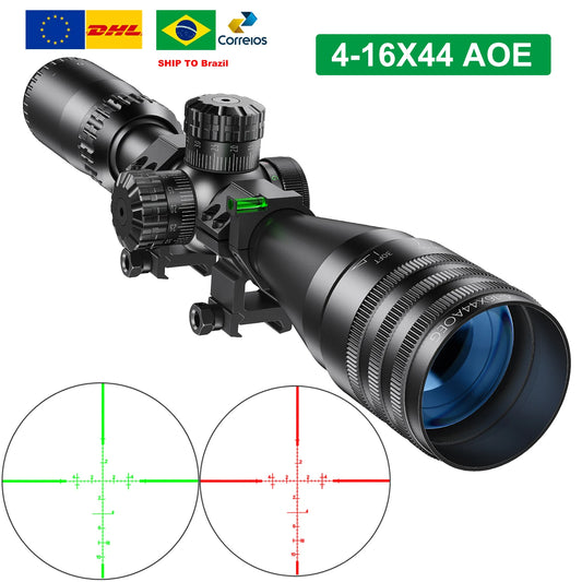 Tactical 4-16x44 AOE Riflescope, Hunting Scopes