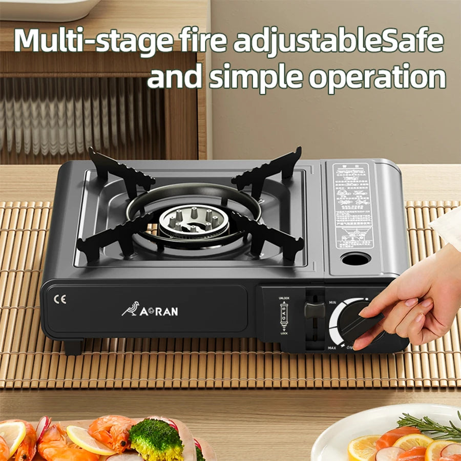 Outdoor Portable Card Stove, Gas Stove, Suitable For Camping