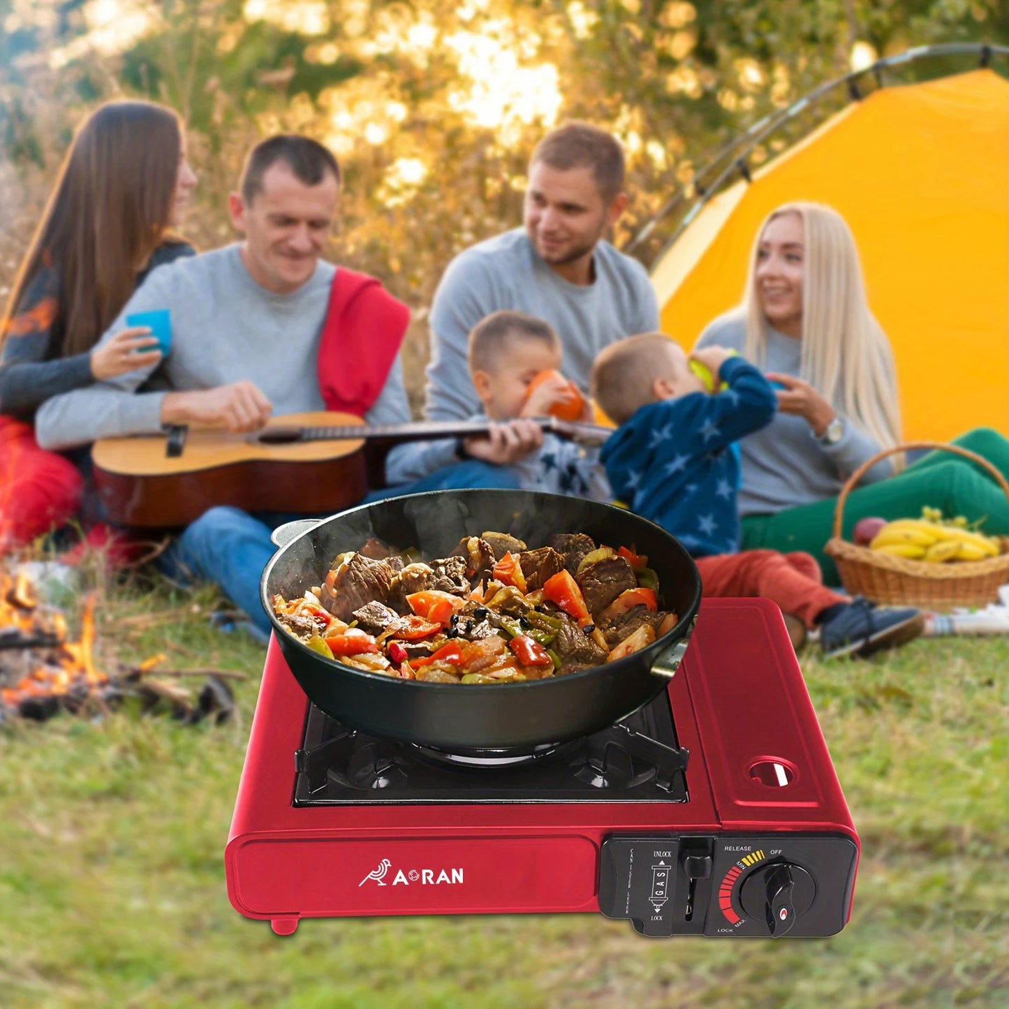 Card Stove Camping Gas Stove