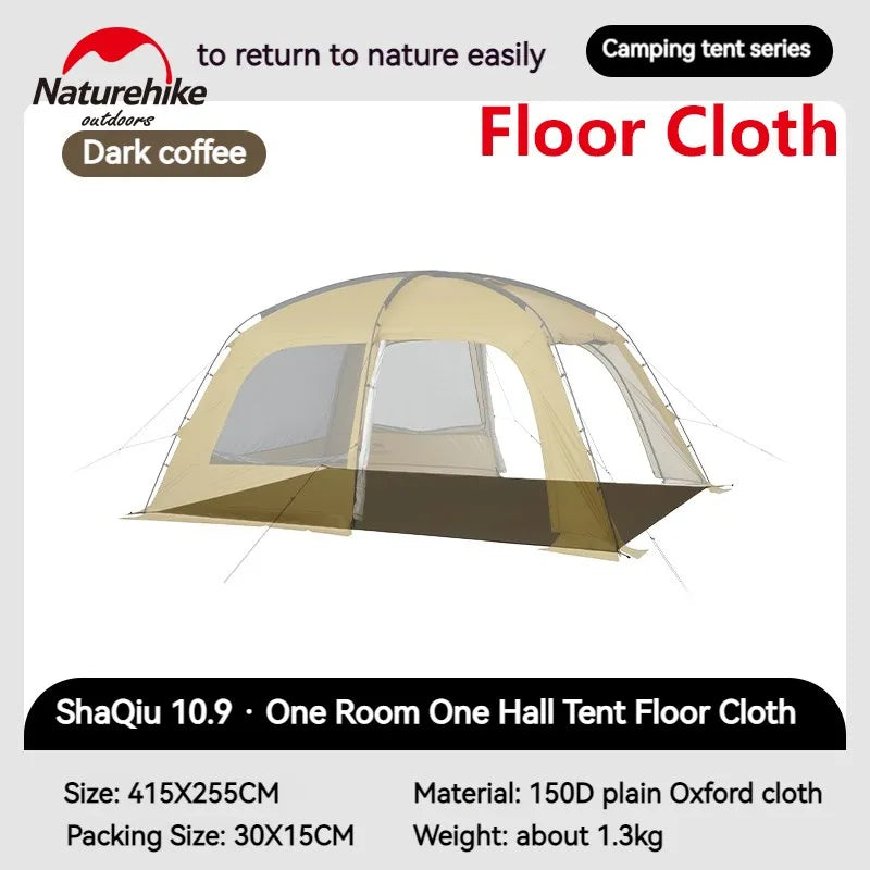 Naturehike Dunes Camping Tent, 6 People, 4 Seasons, Extended Canopy