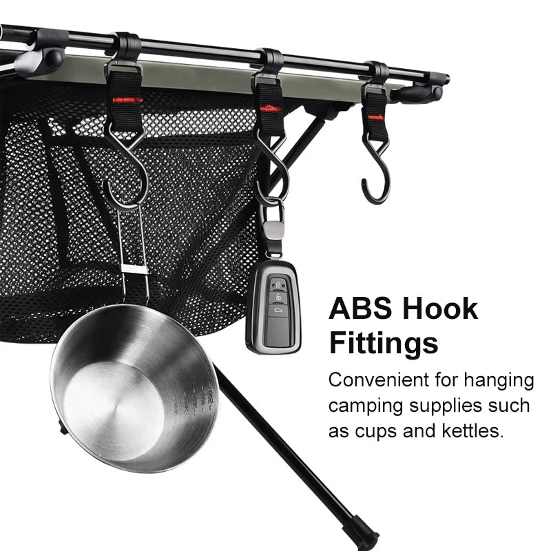 WESTTUNE Folding Aluminum Lightweight Portable Table