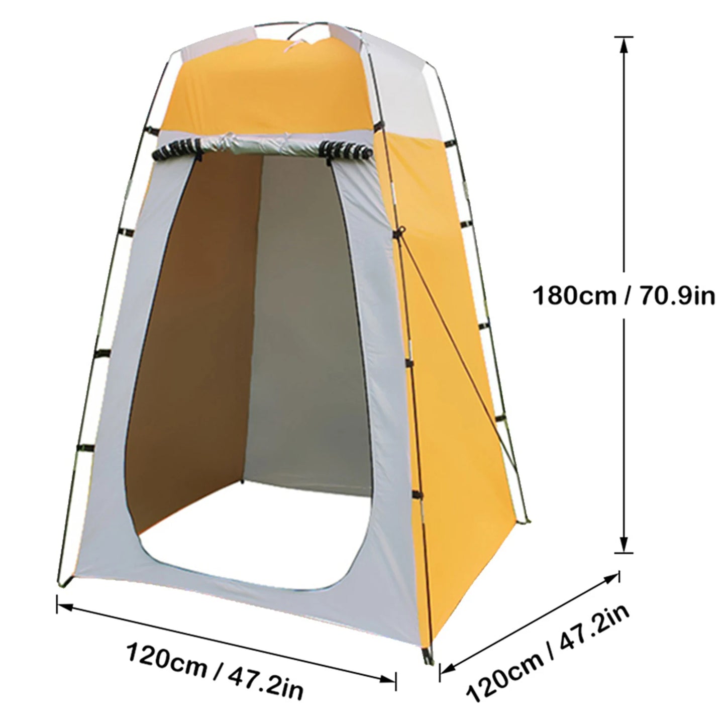 Camping Tent for Shower, 6FT Privacy Changing Room