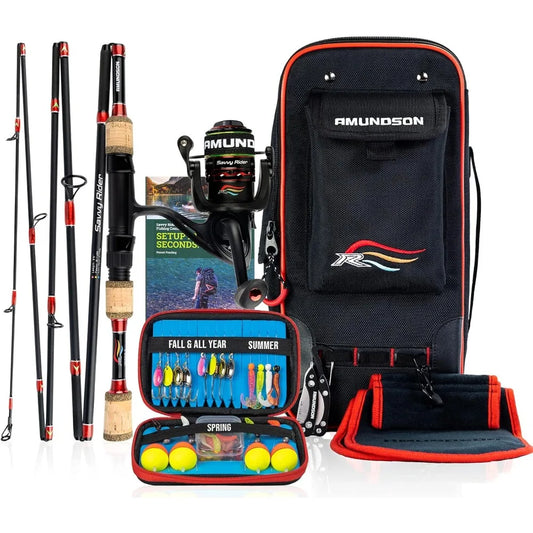 Rider Backpacker All-in-One Fishing Combo