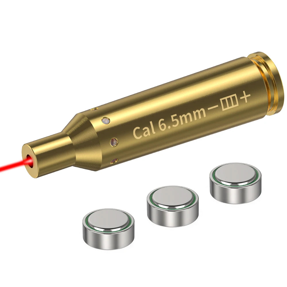 6.5MM Optics Cartridge Red Dot Laser Boresighter