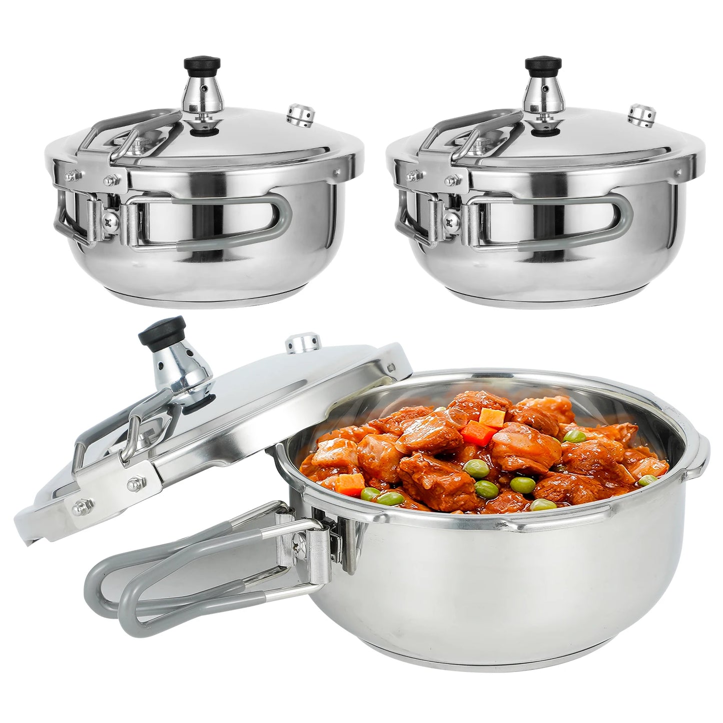 304 stainless steel pressure cooker, suitable for all stoves