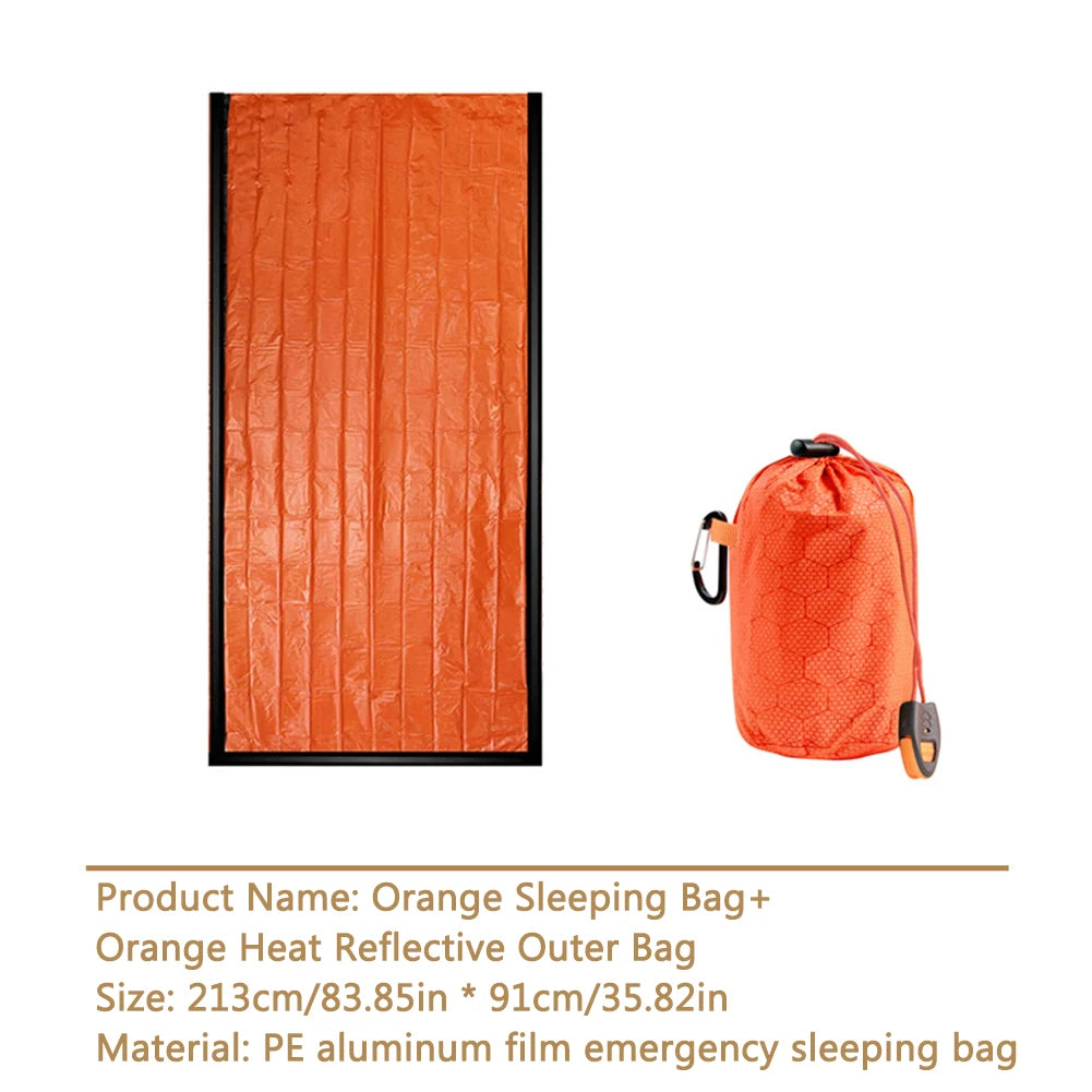 Portable Survival Blanket PE Aluminum Film