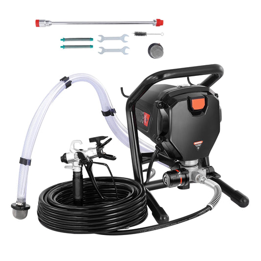 750W 950W Airless Paint Sprayer 3000PSI High Efficiency Electric