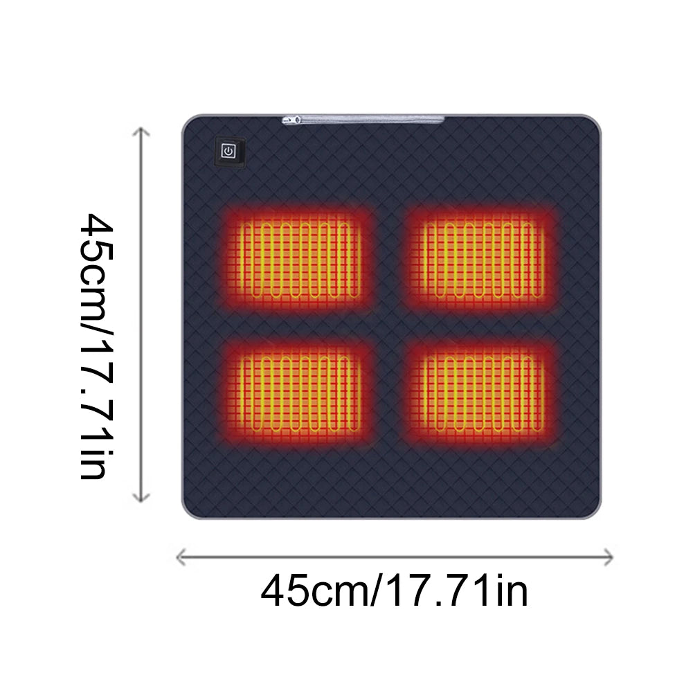 Winter Heating Mat USB Heating/Sleeping Mat, Camping Warming Mattress
