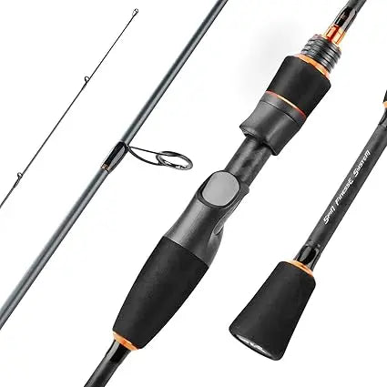 Zephyr Spin and Bait Finesse Fishing Rod, Lightweight Casting & Spinning Rods
