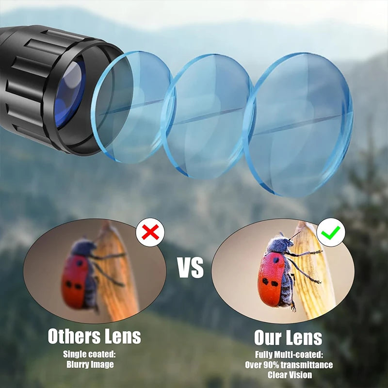 6-24x50 AO Rifle Hunting Long-Range Scope Illuminated Reticle