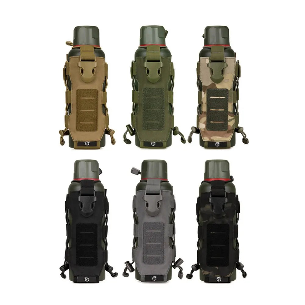 Outdoor Climbing Mountaineering, Hiking, Camping, Travel Nylon Bag Water Bottle Holder