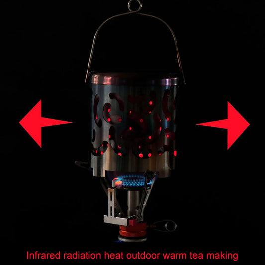Stainless Steel Camping Mini Heater, Tent Heater