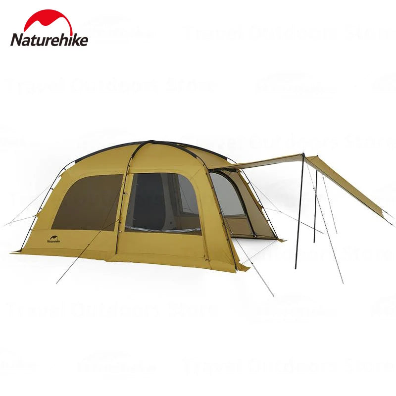 Naturehike Dunes Camping Tent, 6 People, 4 Seasons, Extended Canopy