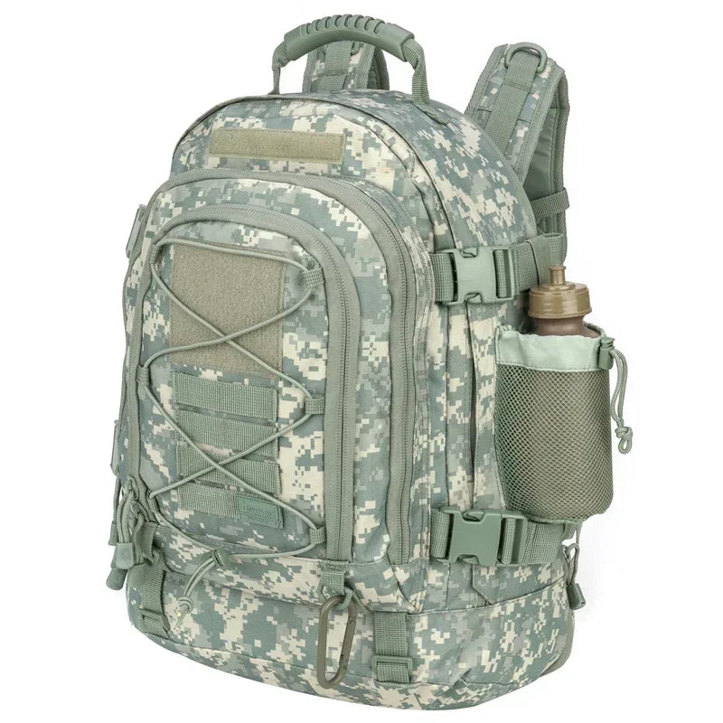 Military Tactical Backpack, Army Assault Rucksack, Outdoor Travel Hiking Rucksack
