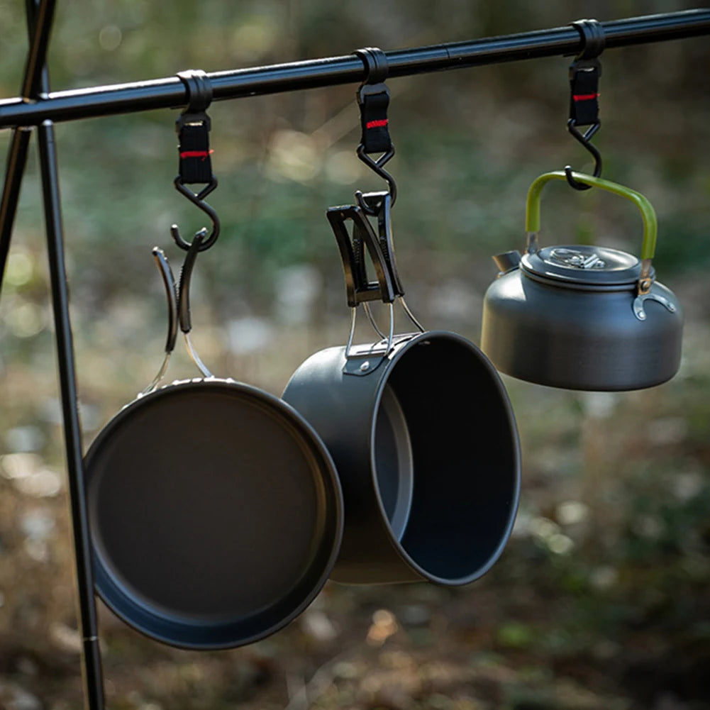 3PCS Outdoor Camping Pot Set