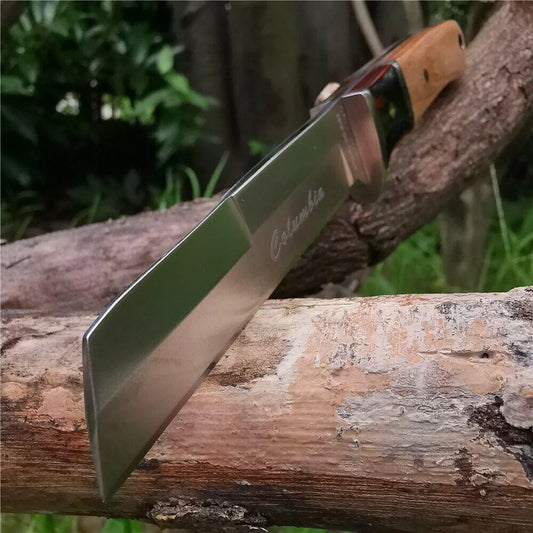Stainless Steel Fixed Blade Sharp Outdoor Portable Multi-functional Camping Tool
