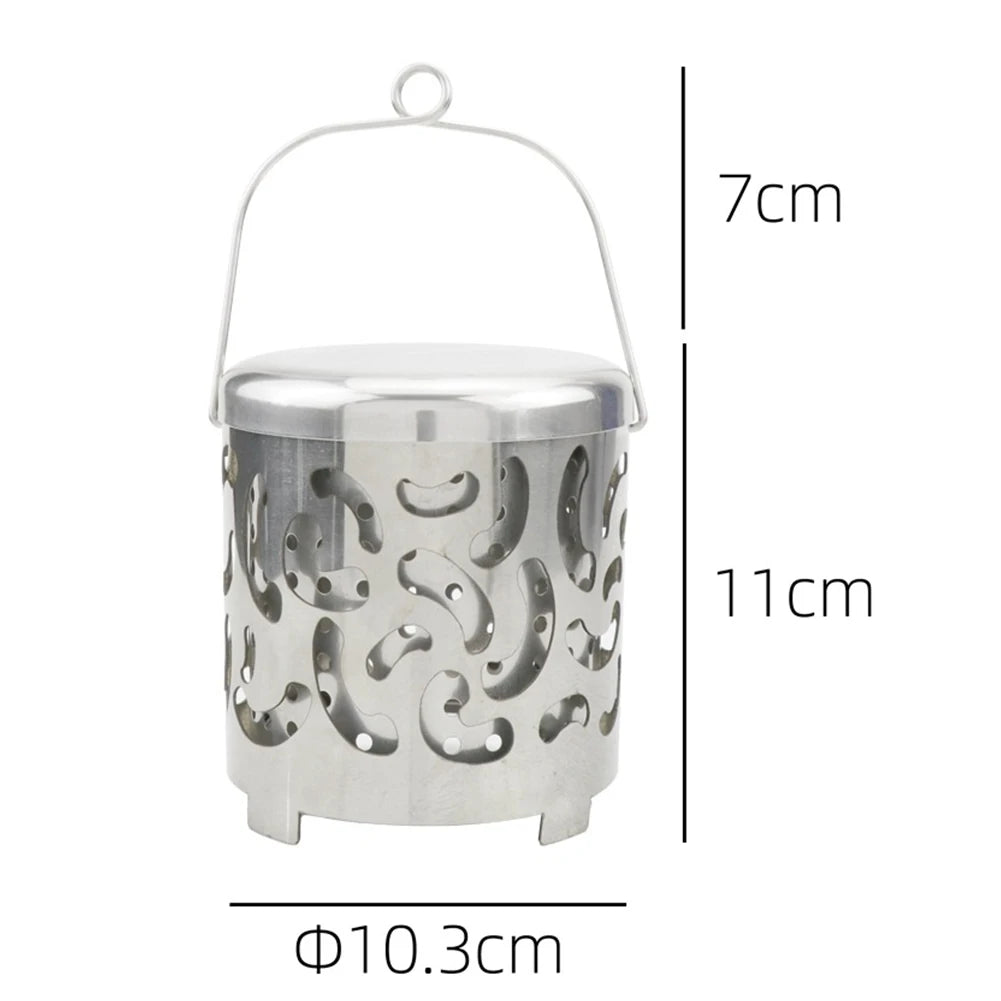 Stainless Steel Camping Mini Heater, Tent Heater