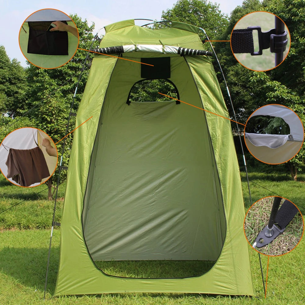 Camping Tent for Shower, 6FT Privacy Changing Room