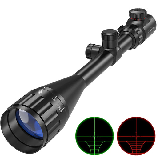 6-24x50 AO Rifle Hunting Long-Range Scope Illuminated Reticle